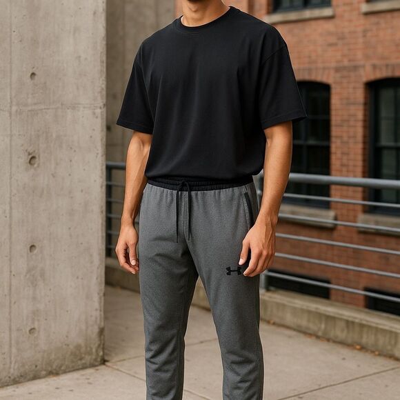 Under Armour Men's Gray Joggers - Picture 1 of 2